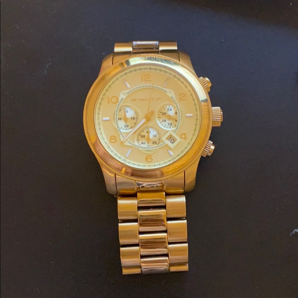 Michael Kors women watch gold